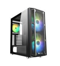 PERFORMAX TYRANT 650W 80+ Siyah Temp. Cam ARGB 3XFAN E-ATX KASA - 1